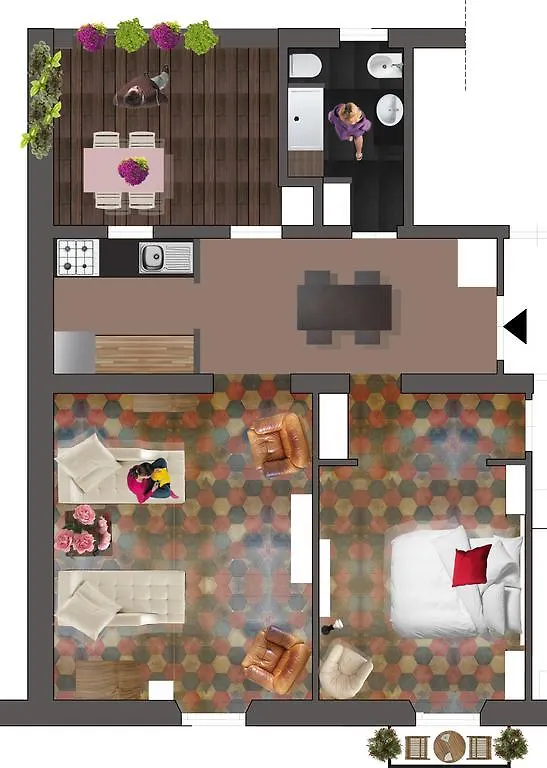 Apartment Michelangelo Charmsuite Rome